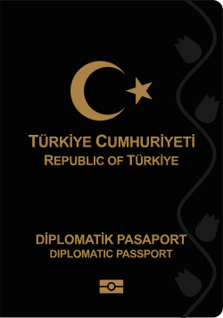 Türkiye Siyah (Diplomatik) Pasaport