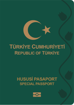 Türkiye Yeşil(Hususi) Pasaport